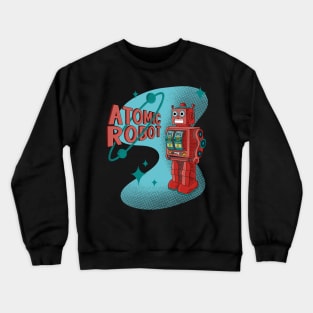 Atomic Toy Retro Tin Robot Crewneck Sweatshirt